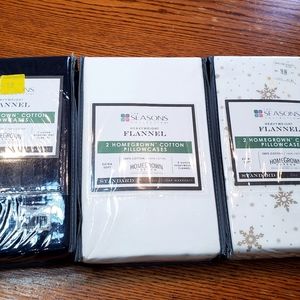 Season Collection 2 Home Grown Cotton 100% Cotton Pillow Case 20x30"(50-76cm)